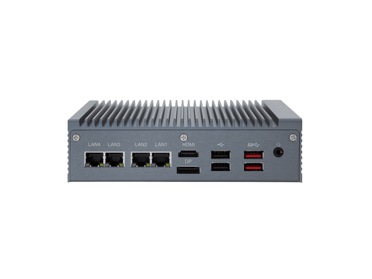Arbor SB-142-2J64 (Elkhart Lake J6412, 4x LAN, GPIO, 12-24VDC)
