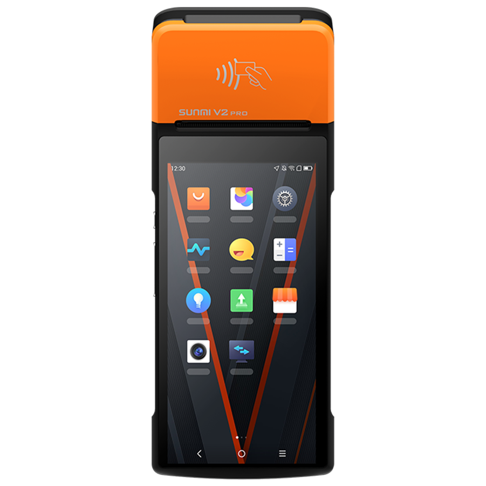 Sunmi V2 Pro, 1D, USB-C, BT, Wi-Fi, 4G, NFC, GPS, kit (USB), Android