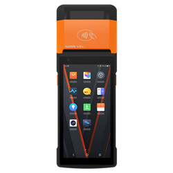 Sunmi V2s, 2D, USB-C, BT, Wi-Fi, 4G, NFC, GPS, Android