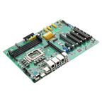 AAEON ATX-Q670A — vista em perspetiva; imagem ilustrativa da configuração do fabricante