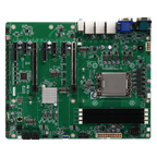 Motherboard industrial AAEON ATX-Q870A — vista superior