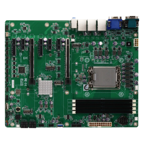 Motherboard industrial AAEON ATX-Q870A — vista superior