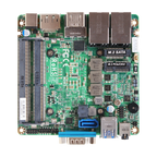 Placa Jetway JNU95-10210, vista dos componentes