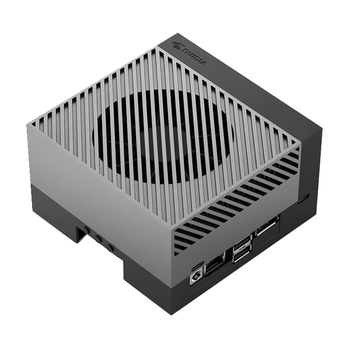 NVIDIA Jetson AGX Orin Development Kit, vista em perspetiva