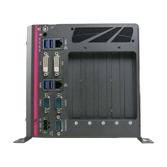 Embedded PC Robusto Nuvo-6032 — vista do equipamento