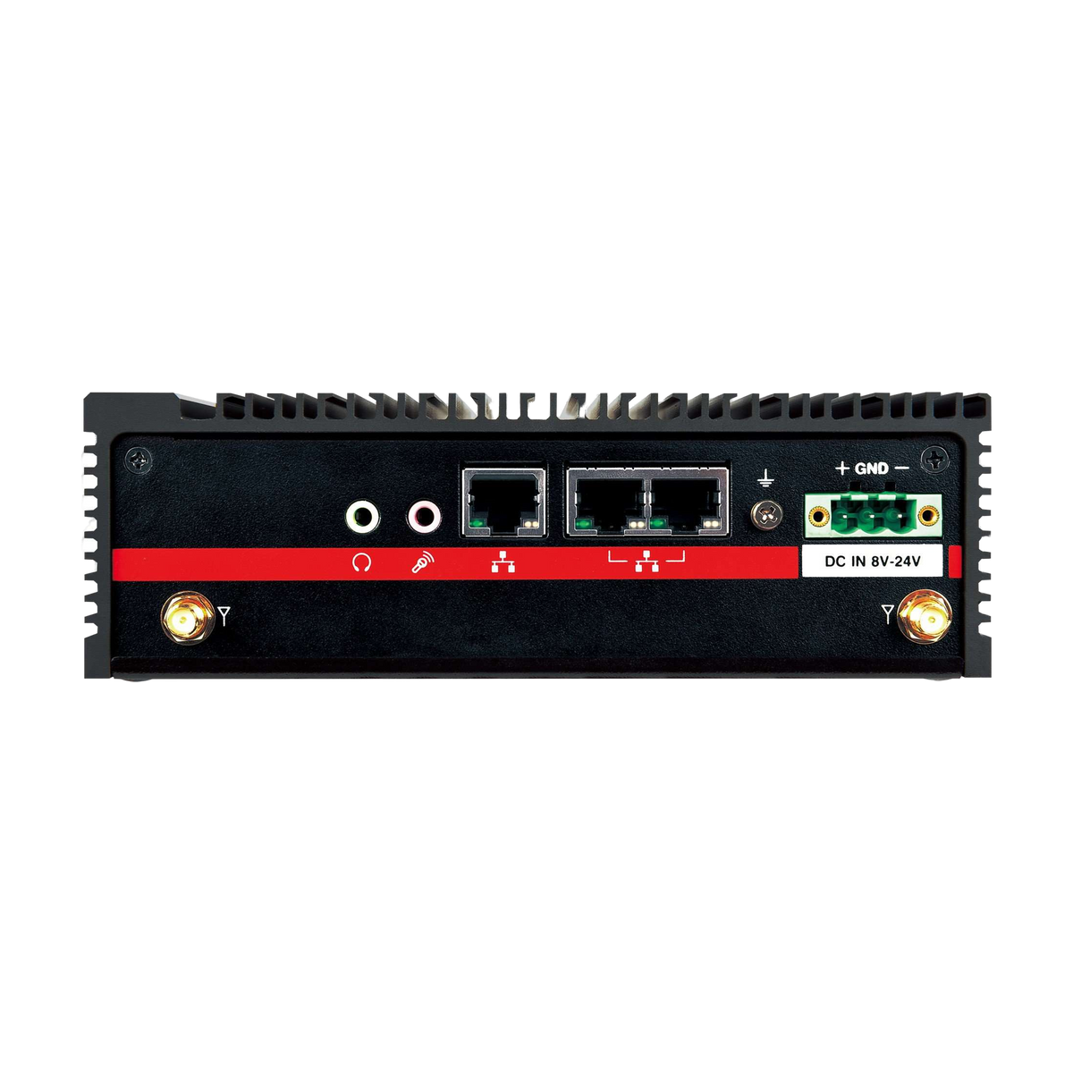 Mitac MB1-10AP-N4200-POE (1* GLAN, 2* PoE, 2* RS232) — vista do equipamento