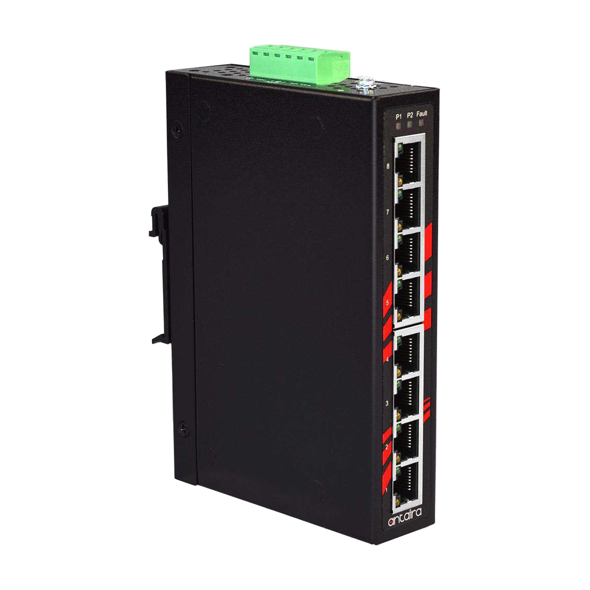 Switch LNX-800A-T (8* 10/100Tx) SLIM | EOT -40~75C - AGL