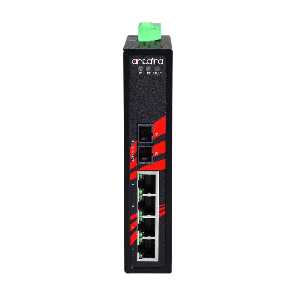 Switch LNX-0501-M (4* 10/100Tx + 1* 100Fx (SC) Multi-Mode 2Km) - AGL