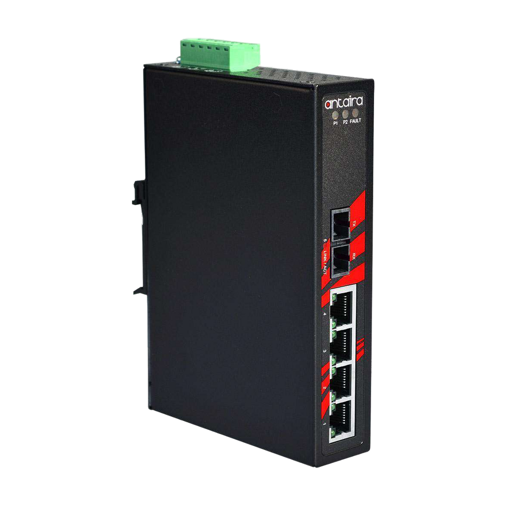 Switch LNX-0501-M (4* 10/100Tx + 1* 100Fx (SC) Multi-Mode 2Km) - AGL