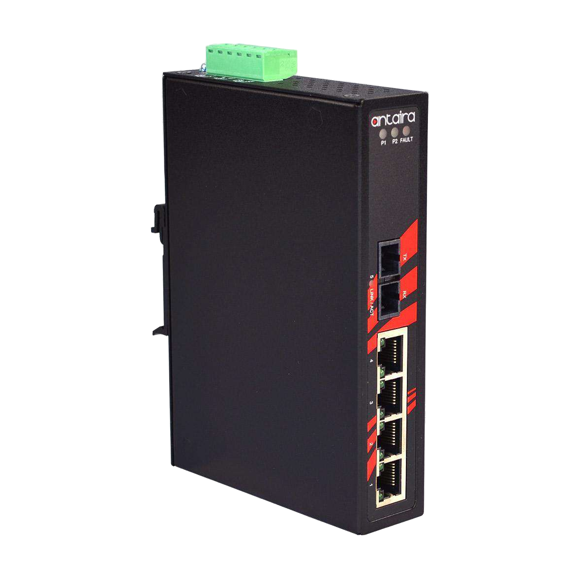 Switch LNX-0501-S3-T (4*10/100Tx + 1*100Fx SC) | EOT -40~75C - AGL
