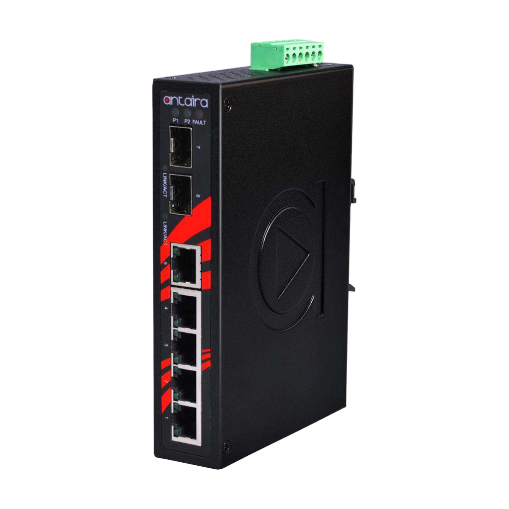 Switch LNX-0702C-SFP-T (5*10/100Tx + 2*100/1000 SFP) - AGL