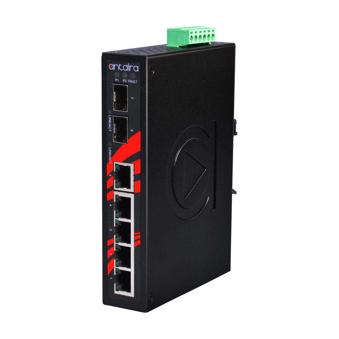 Switch LNX-0702C-SFP-T (5*10/100Tx + 2*100/1000 SFP) - AGL