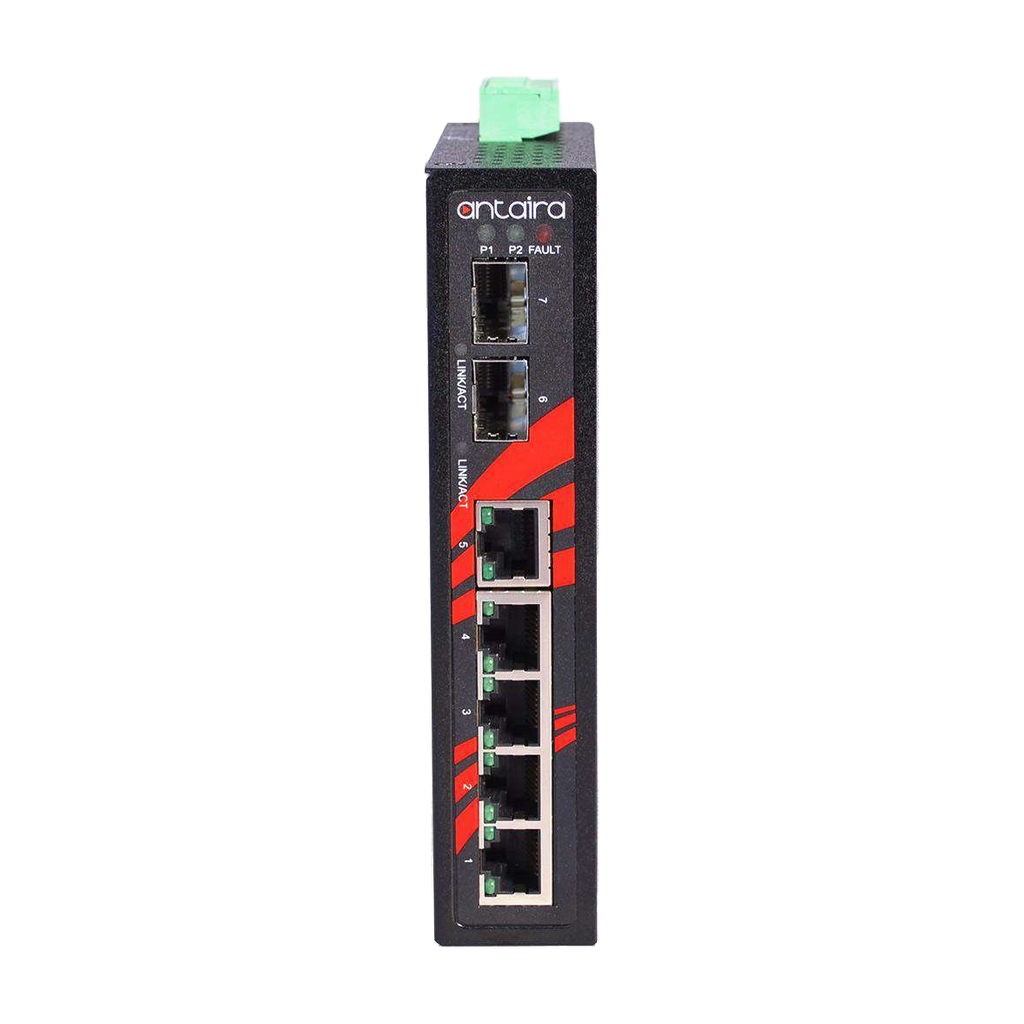 Switch LNX-0702C-SFP-T (5*10/100Tx + 2*100/1000 SFP) - AGL