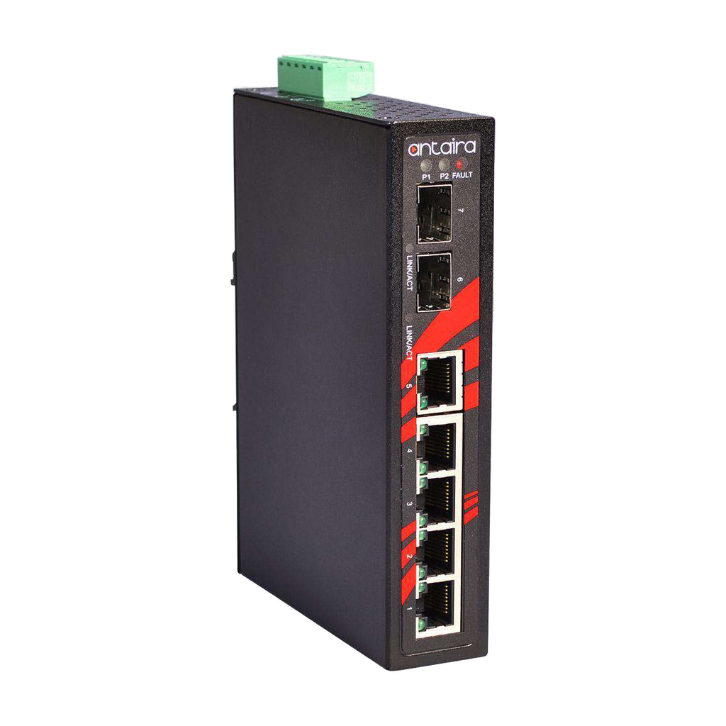 Switch LNX-0702C-SFP-T (5*10/100Tx + 2*100/1000 SFP) - AGL