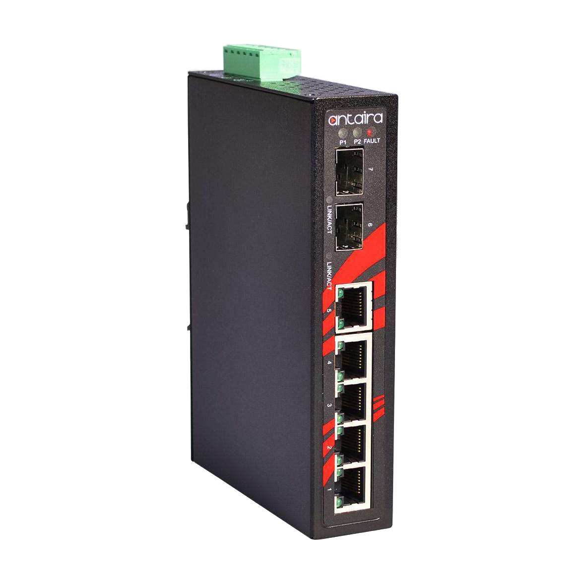 Switch LNX-0702C-SFP-T (5*10/100Tx + 2*100/1000 SFP) - AGL