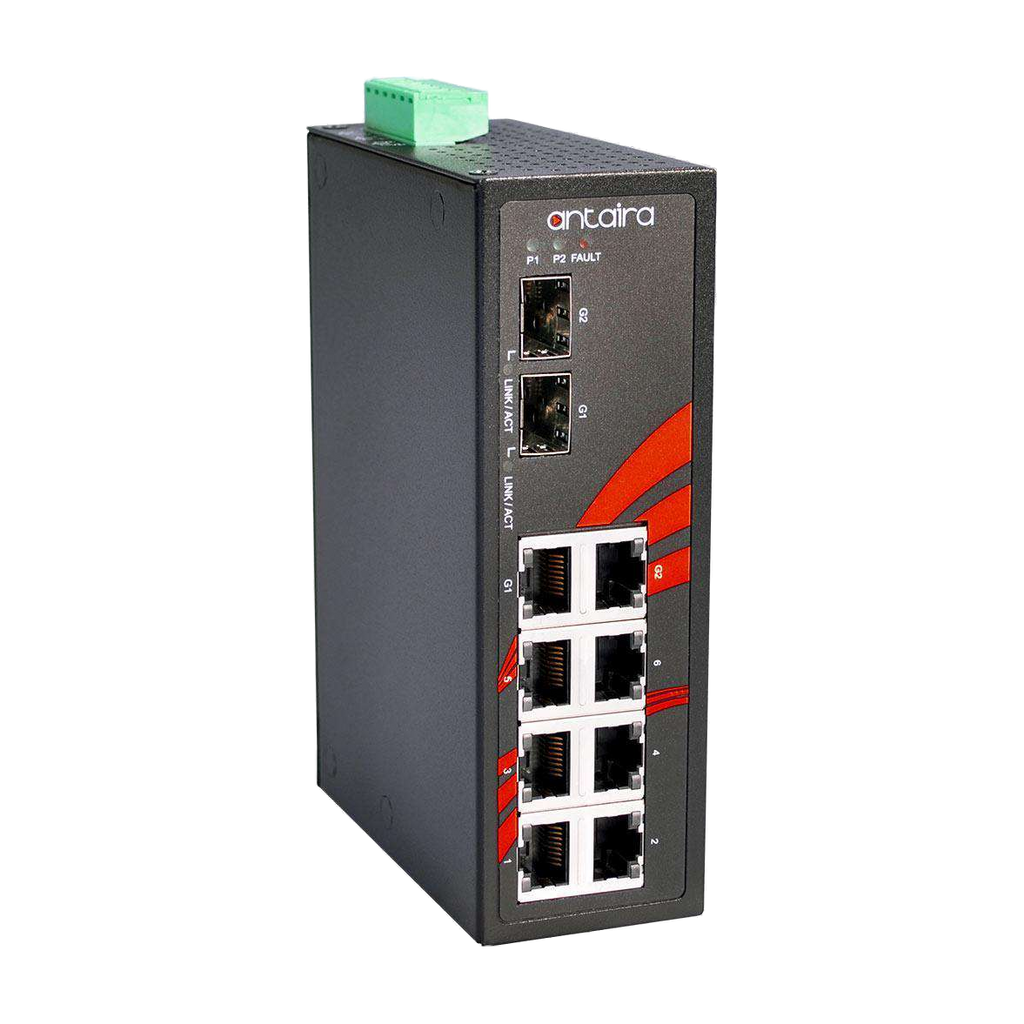 Switch LNX-0802C-SFP (6*10/100Tx + 2* combo Gigabit) - AGL