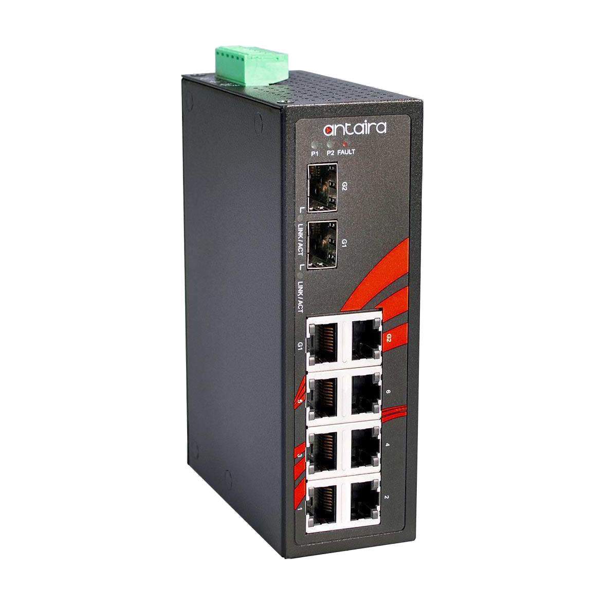 Switch LNX-0802C-SFP (6*10/100Tx + 2* combo Gigabit) - AGL