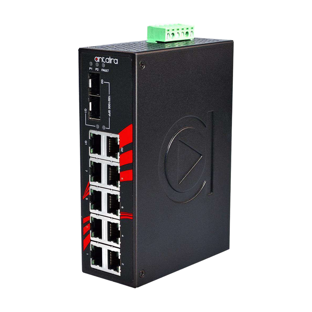Switch LNX-1002C-SFP-T (8*10/100Tx + 2*100/1000 SFP) - AGL