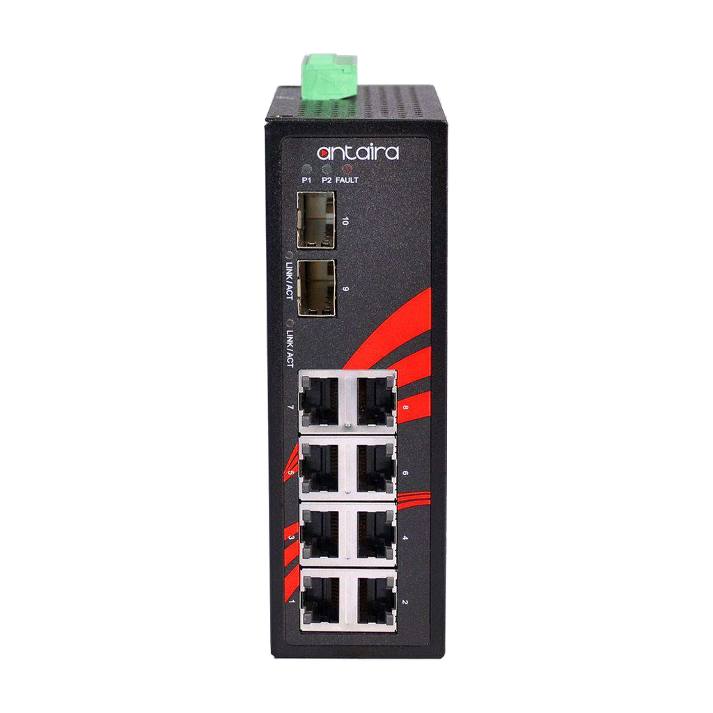 Switch LNX-1002G-SFP-T (8* 10/100/1000Tx + 2* 100/1000 SFP) - AGL