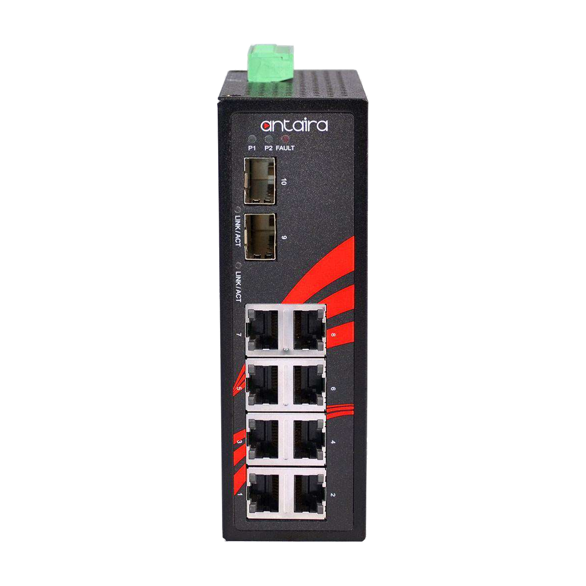 Switch LNX-1002G-SFP-T (8* 10/100/1000Tx + 2* 100/1000 SFP) - AGL