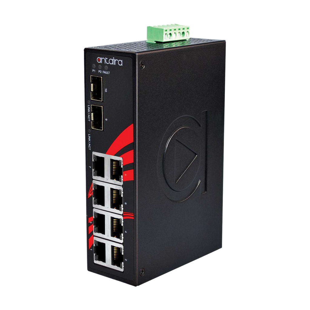 Switch LNX-1002G-SFP-T (8* 10/100/1000Tx + 2* 100/1000 SFP) - AGL