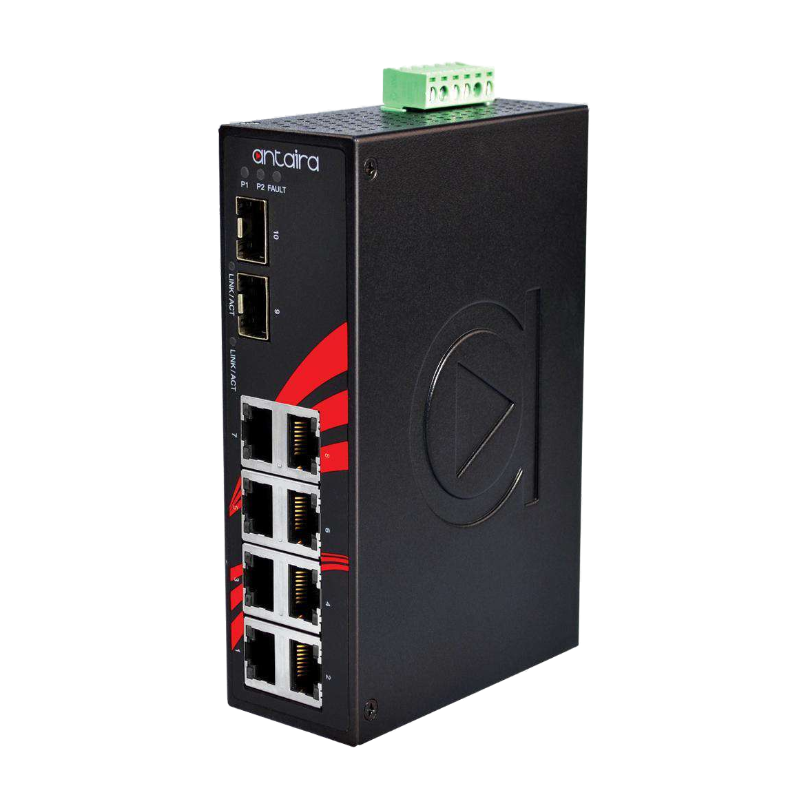 Switch LNX-1002G-SFP-T (8* 10/100/1000Tx + 2* 100/1000 SFP) - AGL
