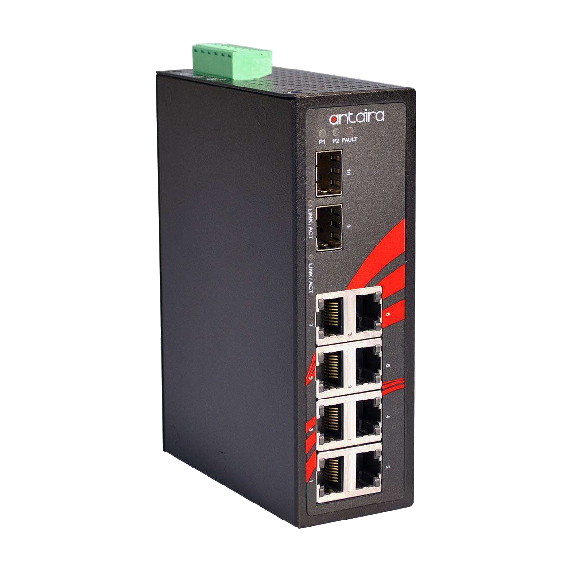 Switch LNX-1002G-SFP-T (8* 10/100/1000Tx + 2* 100/1000 SFP) - AGL