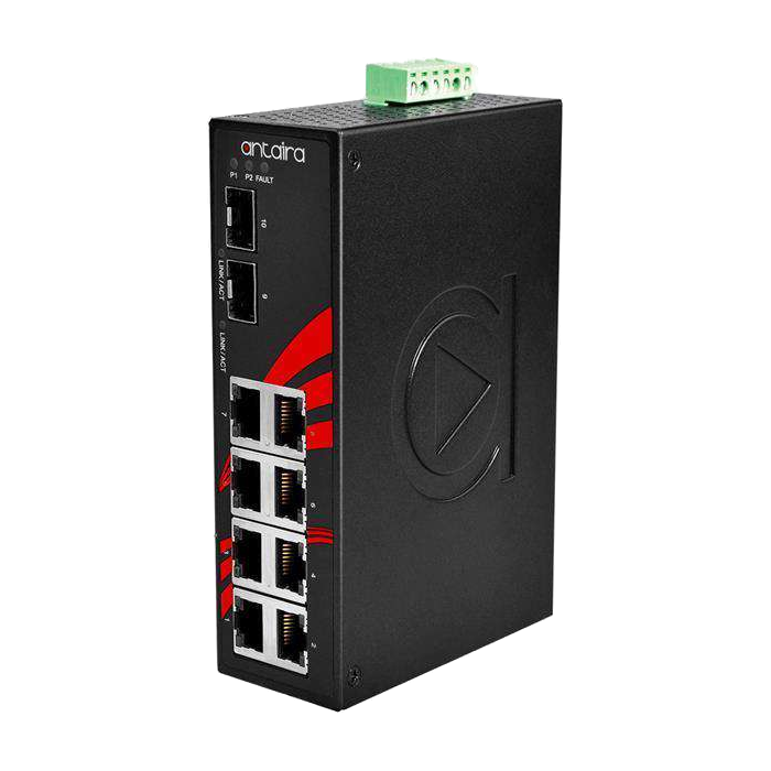 Switch LNX-1002G-10G-SFP (8* 10/100/1000Tx + 2* 10G SFP) - AGL