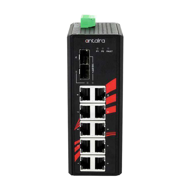 Switch LNX-1202G-10G-SFP (10* 10/100/1000Tx + 2* 10G SFP) - AGL