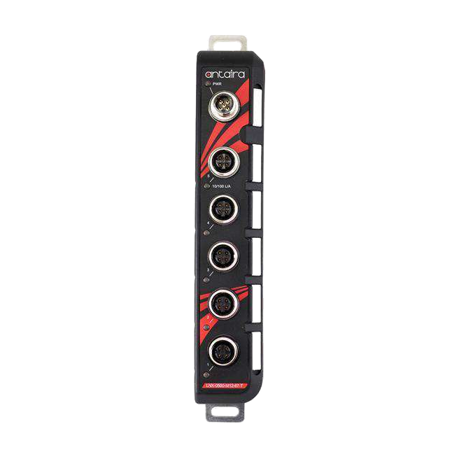 Switch IP67 LNX-0500-M12-67 (5* 10/100Tx M12, 12~48VDC-IN) - AGL