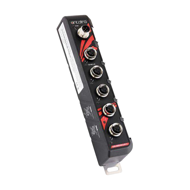 Switch IP67 LNX-0500-M12-67 (5* 10/100Tx M12, 12~48VDC-IN) - AGL
