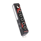 Switch IP67 LNX-0500-M12-67 (5* 10/100Tx M12, 12~48VDC-IN) - AGL