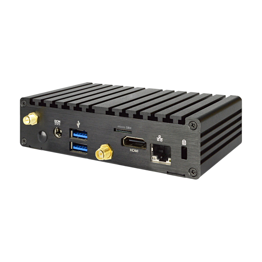 Jetway HBJC420P691-345B (Apollo Lake J3455, HDMI, SIM card) — vista do equipamento