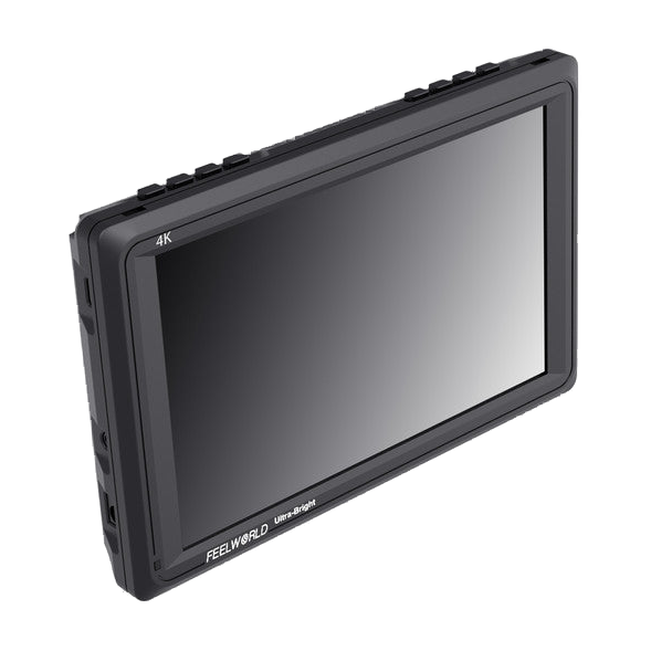 Monitor 7' Feelworld FW279 4K c/ HDMI — vista do equipamento