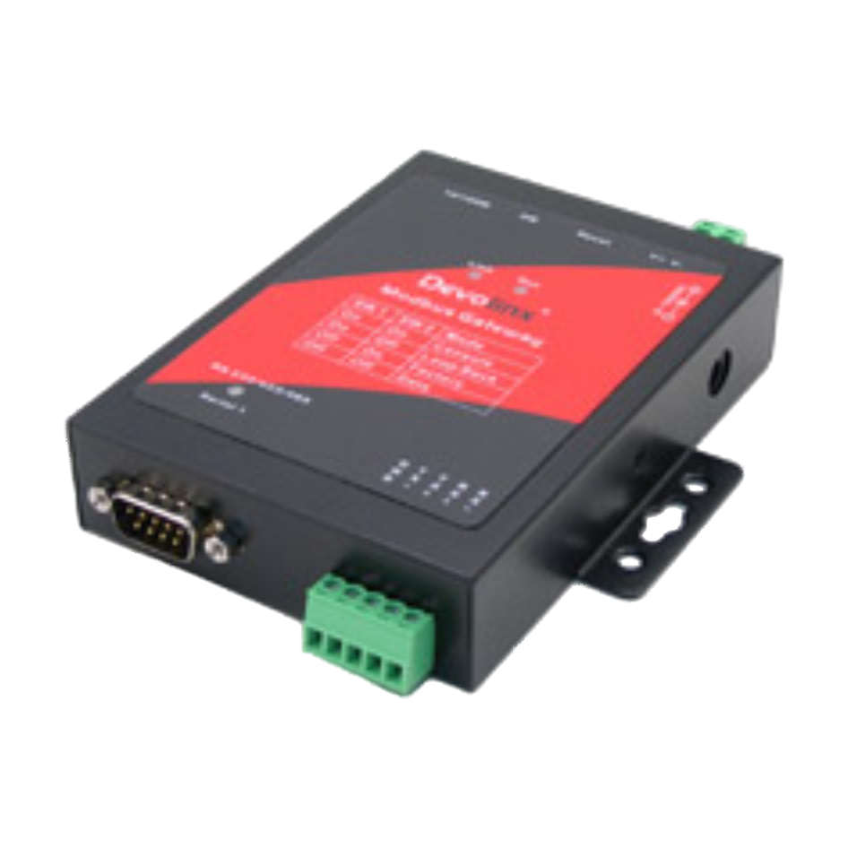 Gateway STM-501C Modbus TCP para Serial RTU/ASCII — vista do equipamento