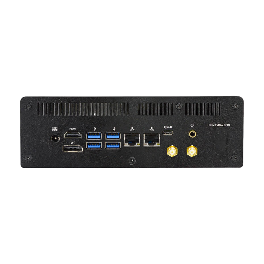 Jetway HBFDF835I-8365-V (Whiskey Lake i5-8365UE, USB Type-C, 4K, WiFi) — vista do equipamento