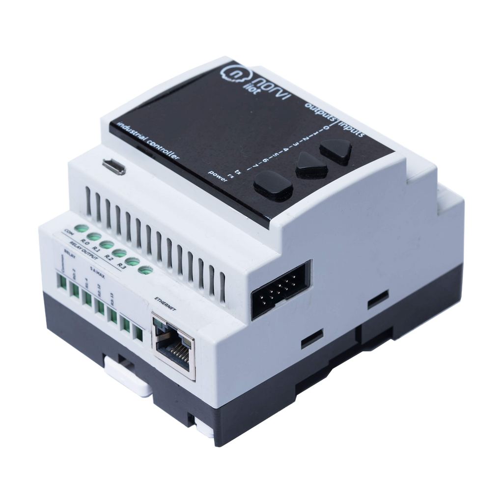 NORVI ENET-AE06-I (Ethernet, 4* 0-20MA Analog Input) — vista do equipamento