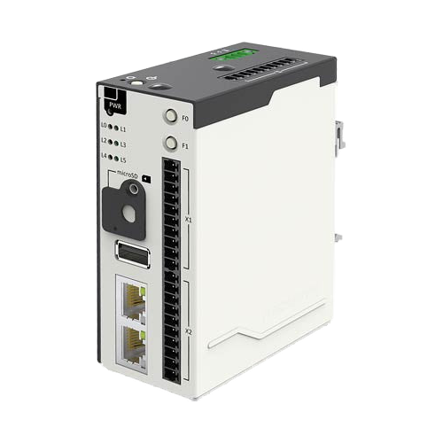 Gateway IoT IGT-31D (TI Sitara AM3352, Dual LAN, CAN bus, PoE) — vista do equipamento