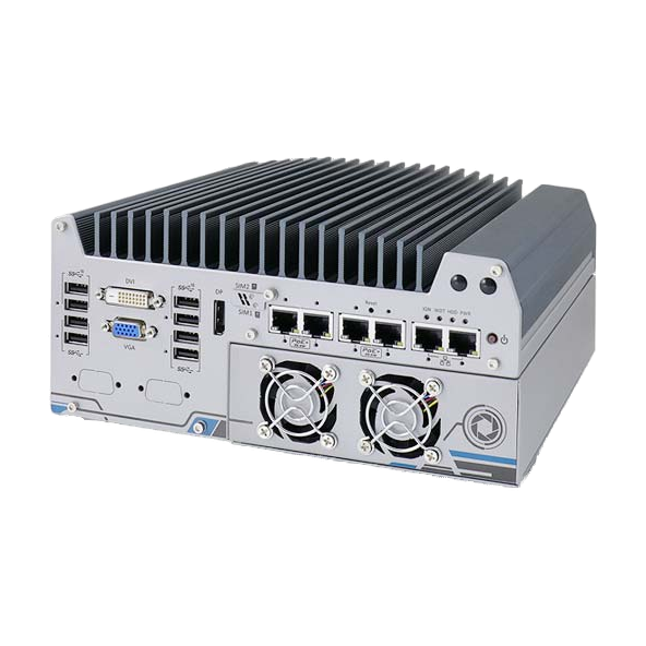 Neousys Nuvis-7306RT (Intel Vision Controller, GPU Computing) — vista do equipamento