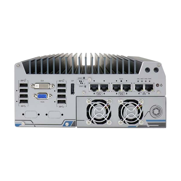 Neousys Nuvis-7306RT (Intel Vision Controller, GPU Computing) — vista do equipamento