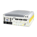 Neousys Nuvo-7200VTC (Intel 9/ 8-Gen, 4* M12 PoE+, DIO, CAN bus, RAID) — vista do equipamento