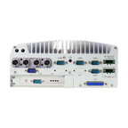 Neousys Nuvo-7200VTC (Intel 9/ 8-Gen, 4* M12 PoE+, DIO, CAN bus, RAID) — vista do equipamento