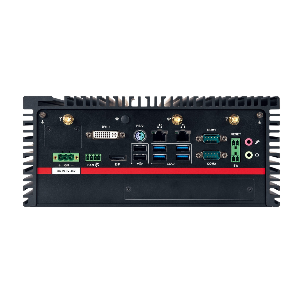 Mitac MX1-10FEP-C246-AC220 (Coffee Lake C246 Xeon/Core-i) — vista do equipamento