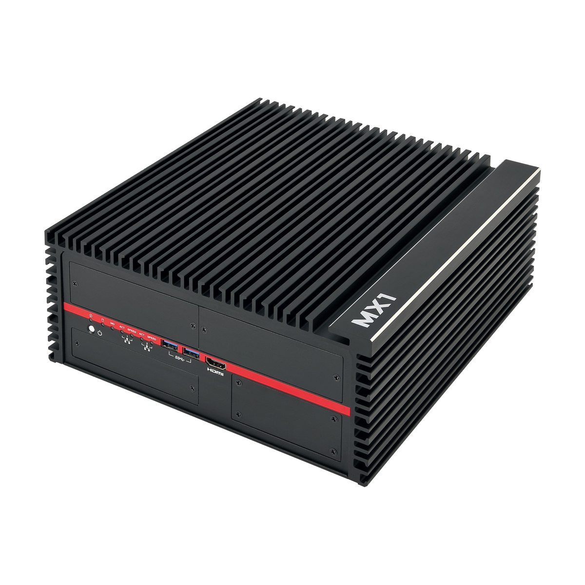 Mitac MX1-10FEP-C246-AC220 (Coffee Lake C246 Xeon/Core-i) — vista do equipamento