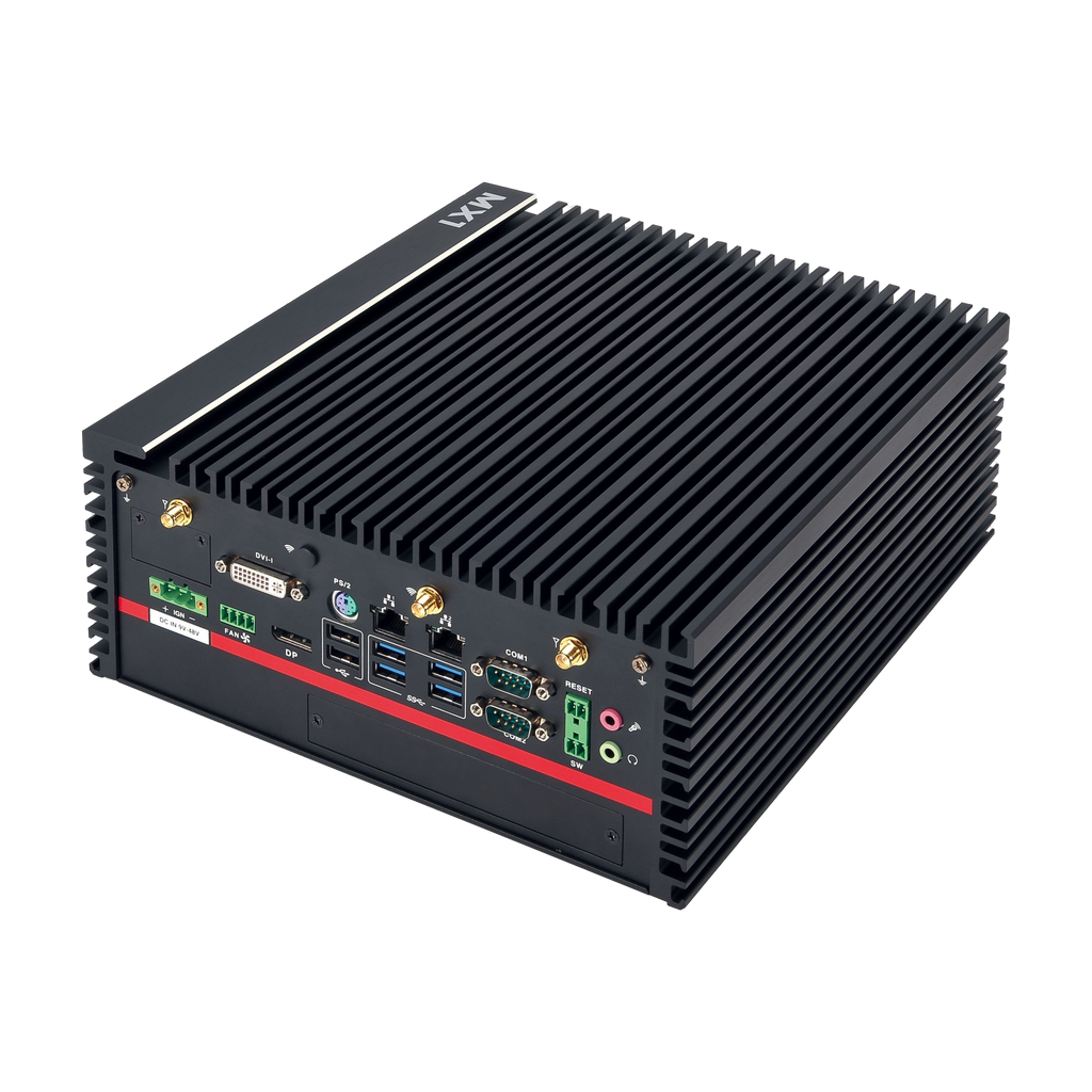 Mitac MX1-10FEP-C246-AC220 (Coffee Lake C246 Xeon/Core-i) — vista do equipamento