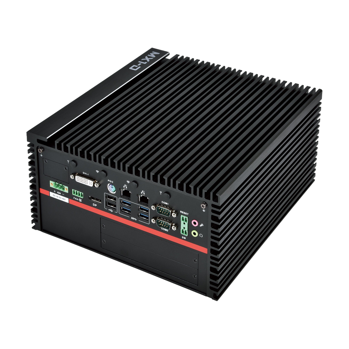 Mitac MX1-10FEP-D-C246-IEF-AC300 (Coffee Lake Xeon/ Core-i , Nvidia) — vista do equipamento