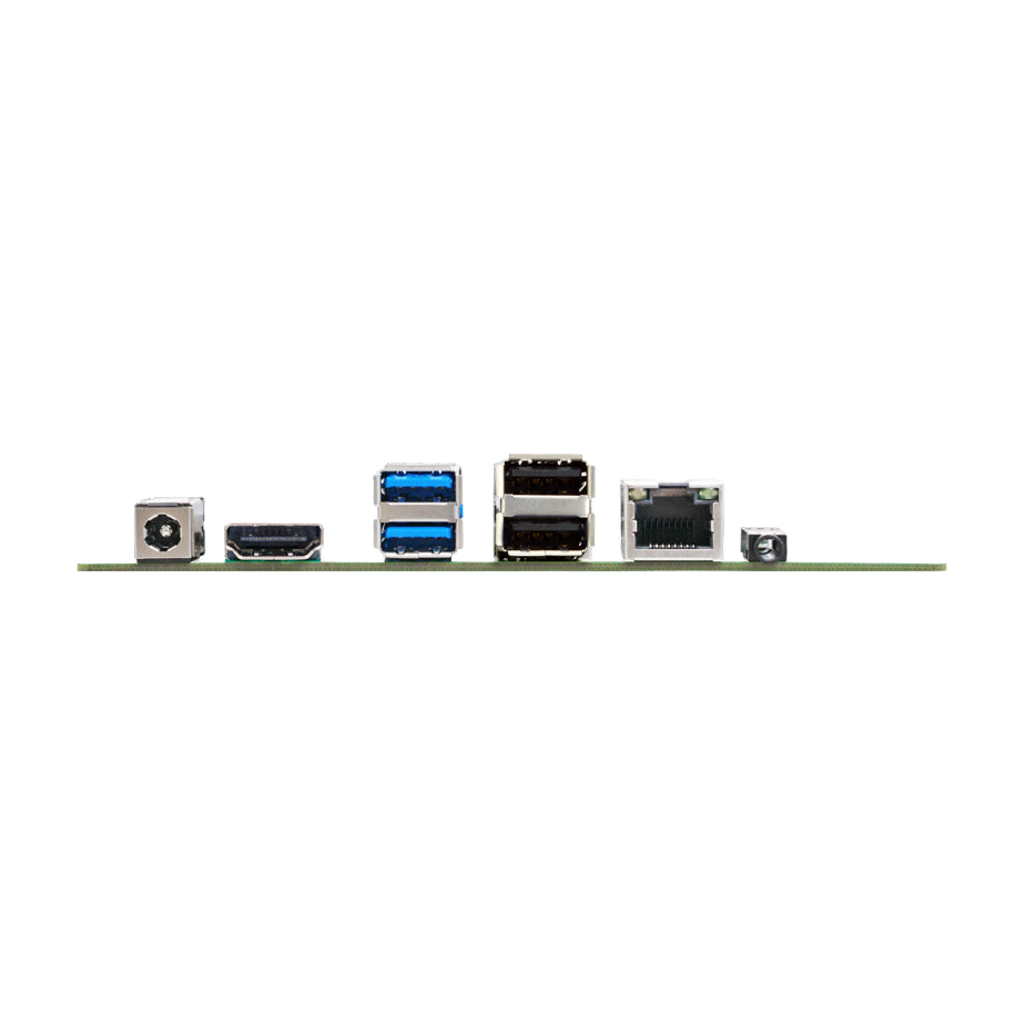 Jetway JR3399XL-2C (ARM Cortex A72+A53 RK3399, 1* RJ45) — vista do equipamento