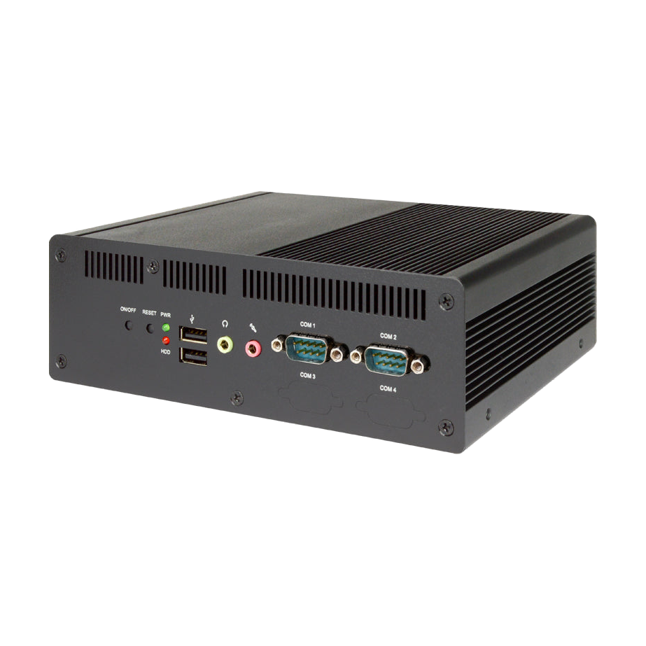 Jetway HBFDF632-7300-N (Kabylake i5-7300U, 2* GLAN, 4K, 4* COM) — vista do equipamento