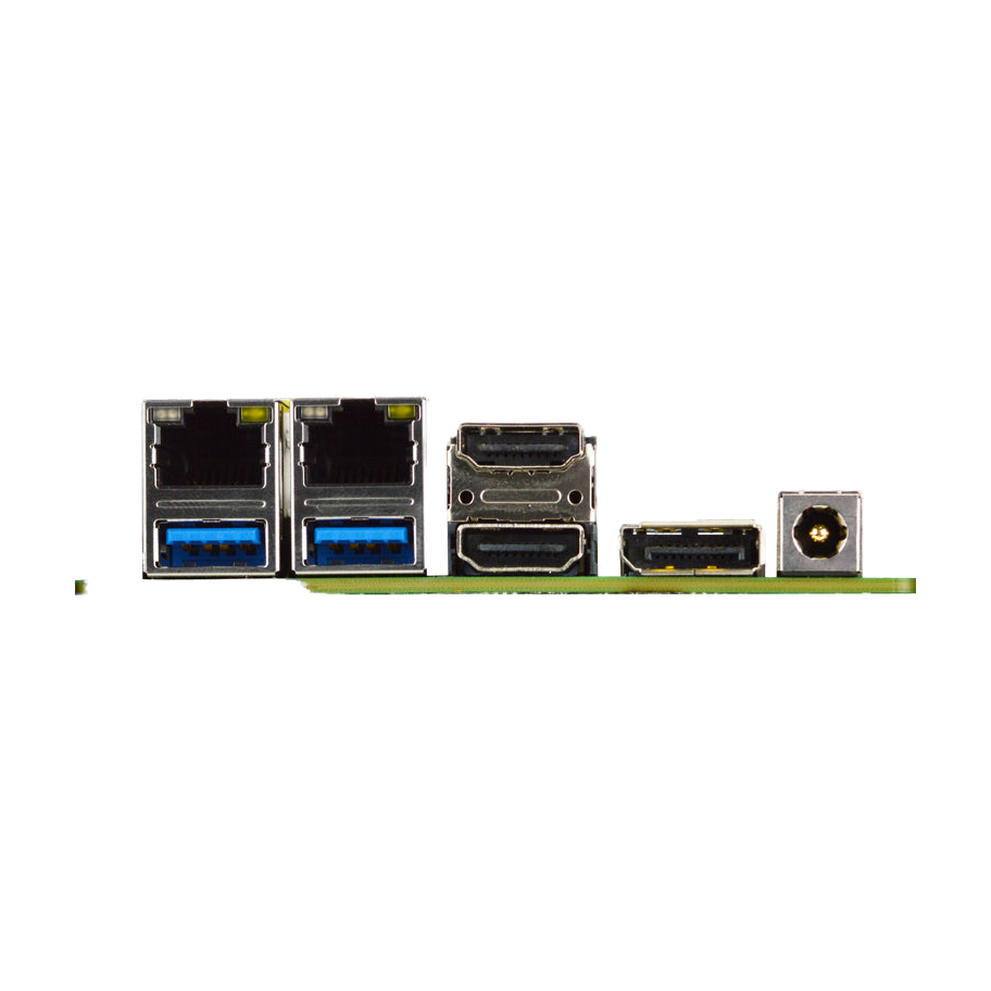 Jetway JNU95-10210 (Comet Lake i5-10210U, DDR4 até 64GB, 12-24V) — vista do equipamento