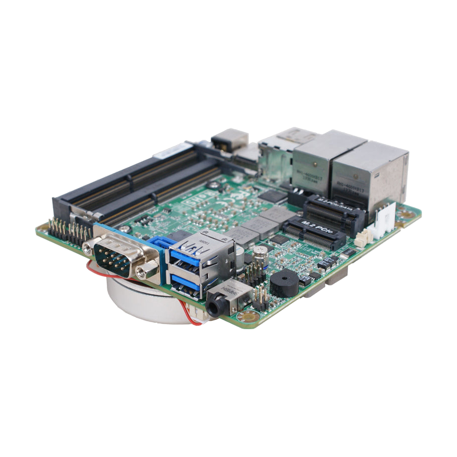 Jetway JNU95-10210 (Comet Lake i5-10210U, DDR4 até 64GB, 12-24V) — vista do equipamento